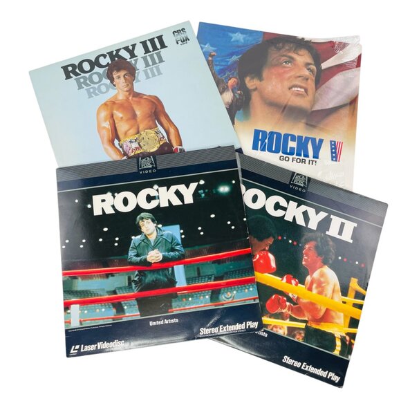 20th Century Fox Home Video 1982 Rocky Laserdisc LD Rare Collectible 1st Print - Picture 8 of 8